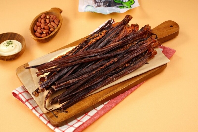 건어물, 오다리, 니이들오징어, BBQ오징어스틱, 오징어스틱, 영화관오징어, 오다리망족, 오다리장족, 오징어, 오징어간식, 간식, 영화관간식, 맥주안주, 안주, 어물쩡, 주식회사모드니, 모드니, 어물쩡, 모드니어물쩡 